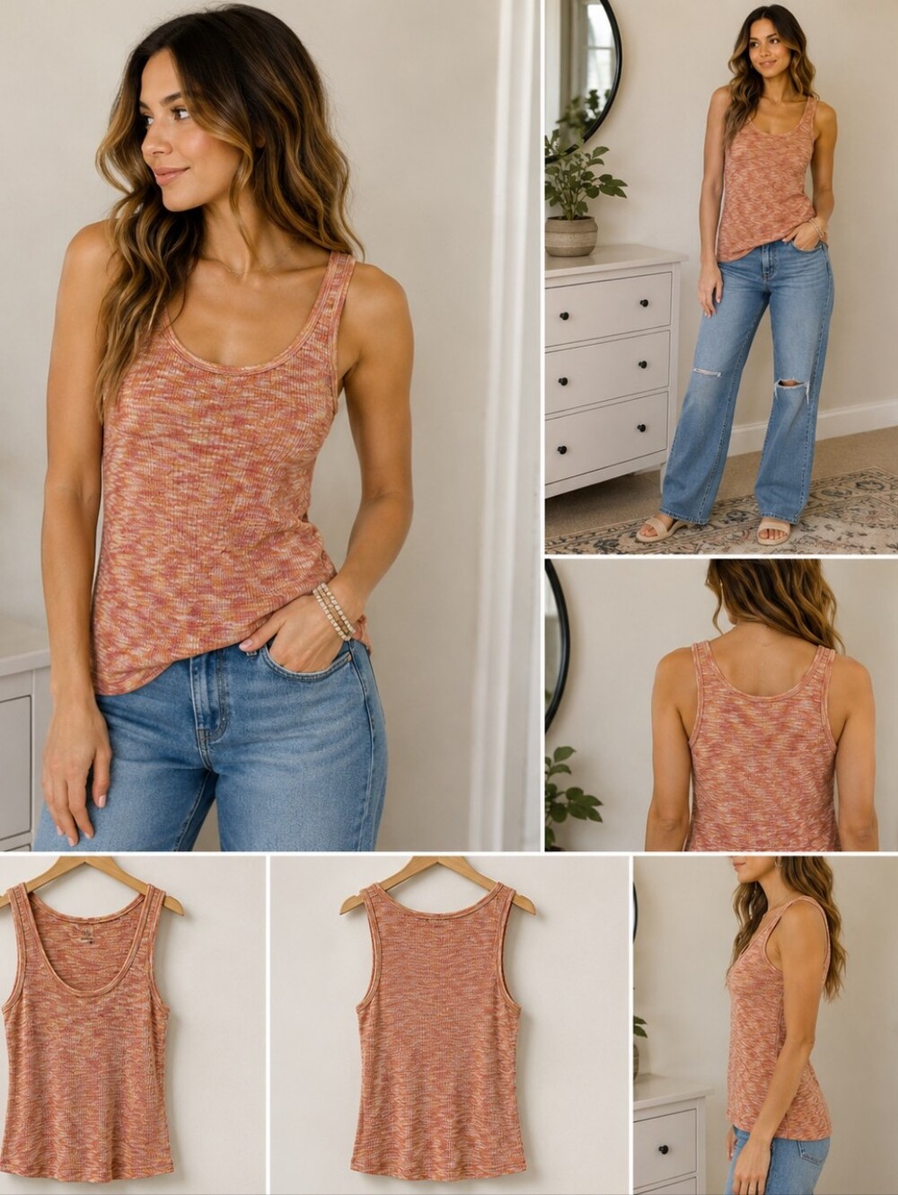 Old Navy Watercolor Size XS Stripe Tank Top